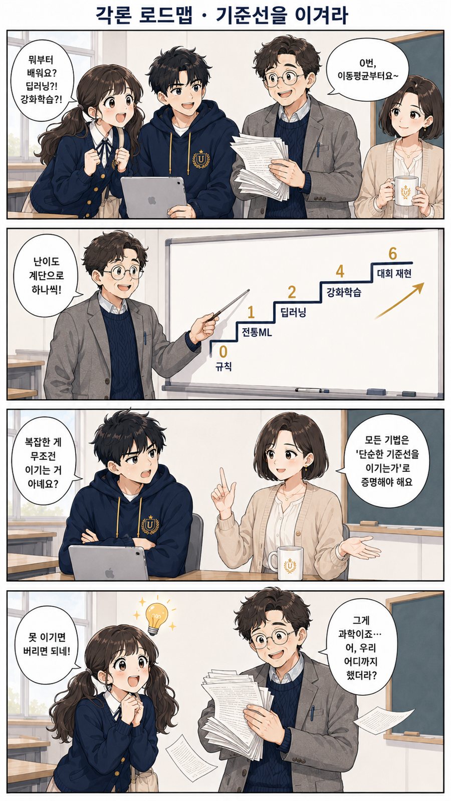 공부 지도 — 기준선을 이겨라